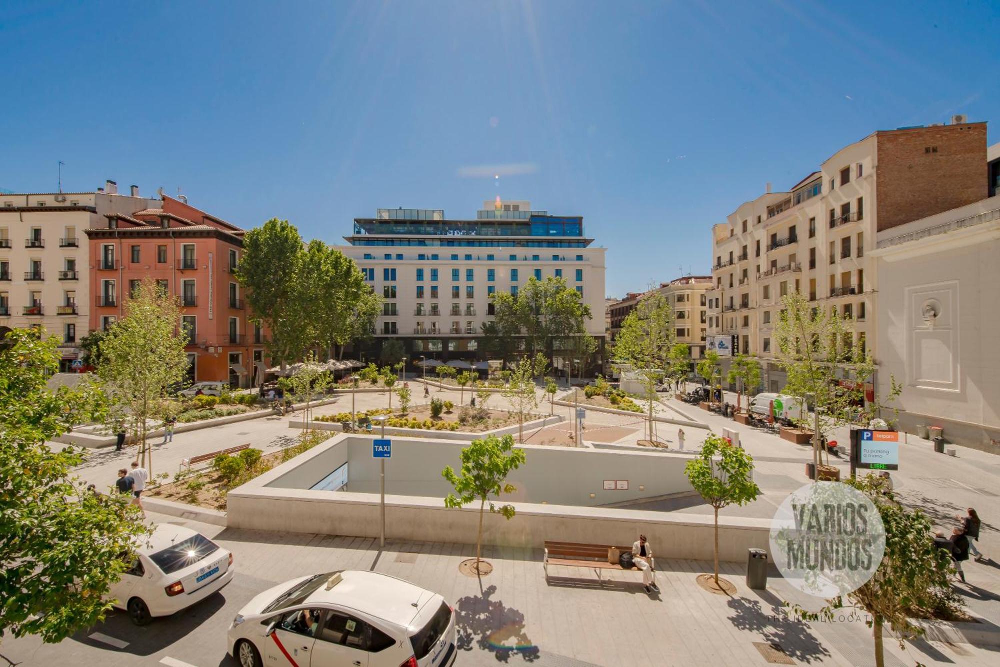 Bright Apt Para 4Pax En Gran Via-Plaza De Carmen E2 Madrid Exterior photo